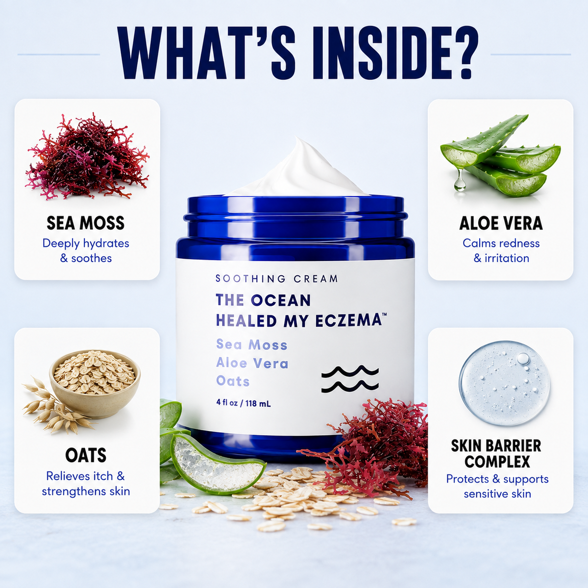 Ocean Relief™ Intensive Sea Moss Soothing Cream