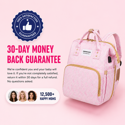 Nestara 3-in-1 Travel Diaper Backpack