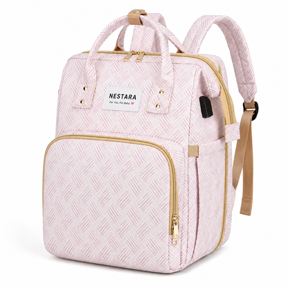Nestara 3-in-1 Travel Diaper Backpack
