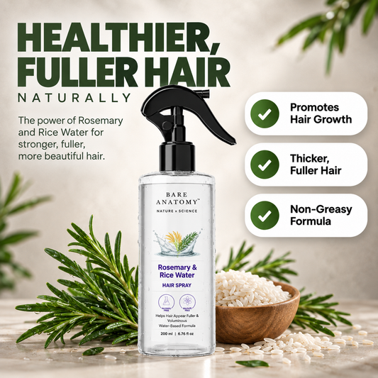 Bare Anatomy™ Rosemary & Rice Water Spray