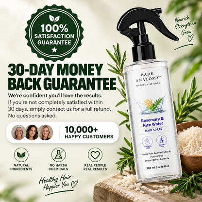 Bare Anatomy™ Rosemary & Rice Water Spray