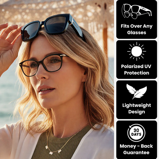 Fits over glasses
