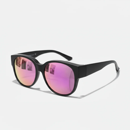Fits over glasses