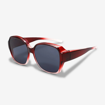 Fits over glasses