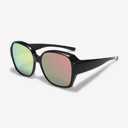 Fits over glasses